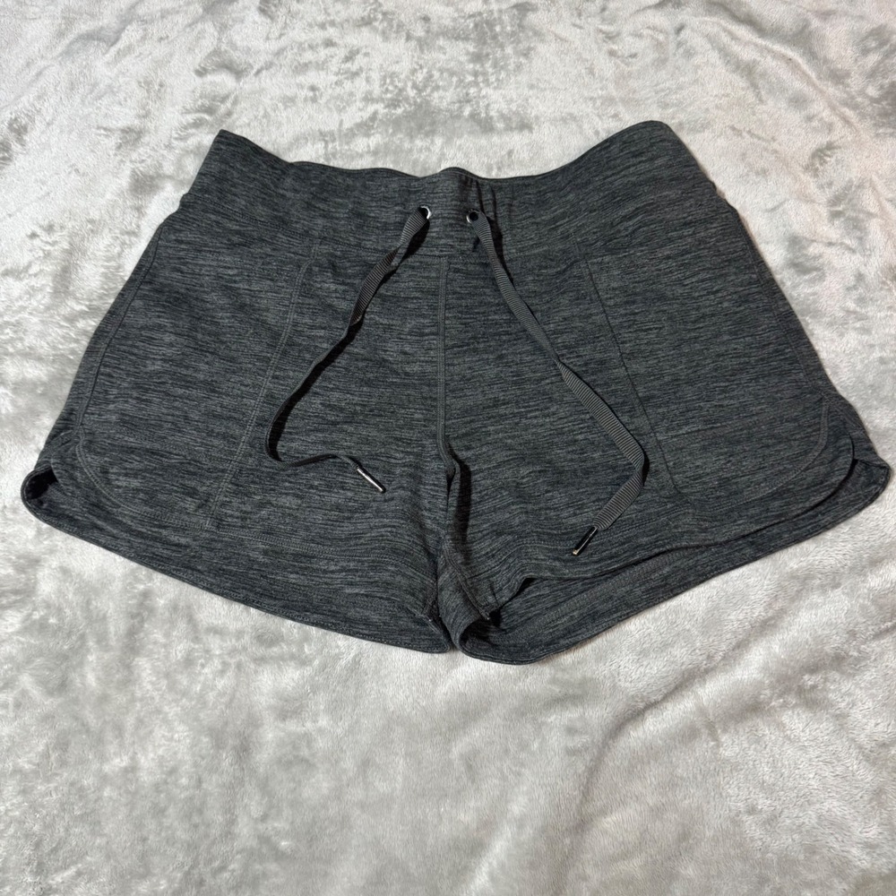 Gaiam Heather Charcoal Lounge Shorts